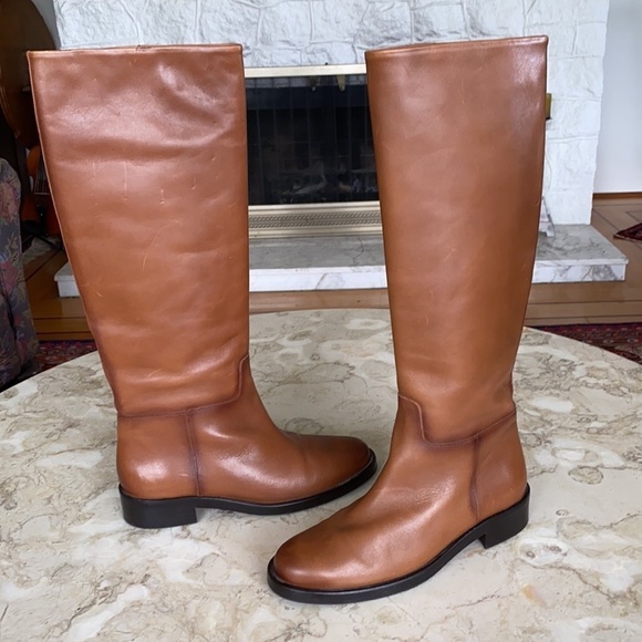 Massimo Dutti Shoes - Massimo Dutti Knee High Leather Boots